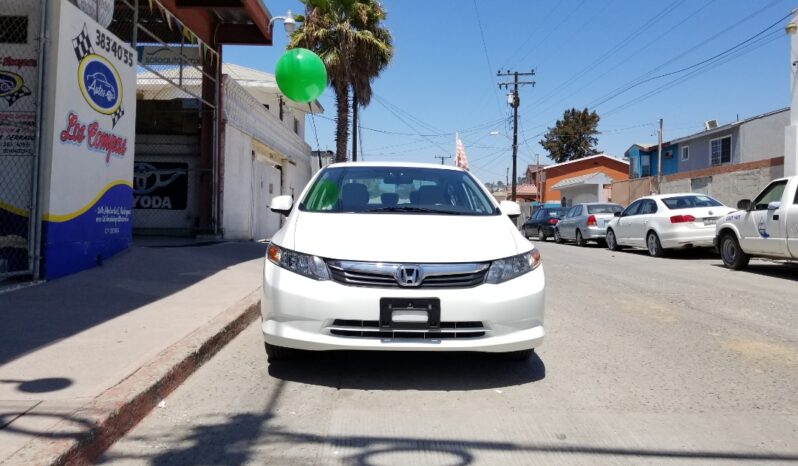 2012 HONDA CIVIC lleno