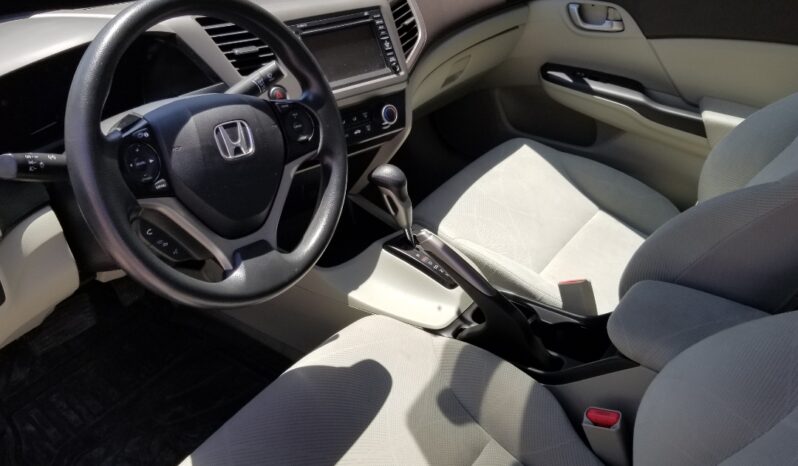 2012 HONDA CIVIC lleno