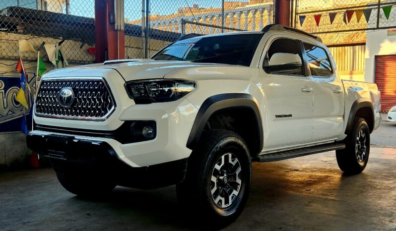 2018 Tacoma TRD lleno